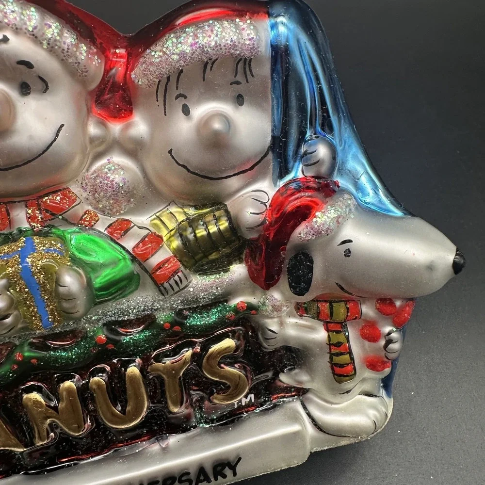 KURT ADLER POLONAISE PEANUTS 50TH‎ ANNIVERSARY ORNAMENT AP1177 4